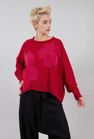 Short Jumper in Rose with Lotusflock - 3720704