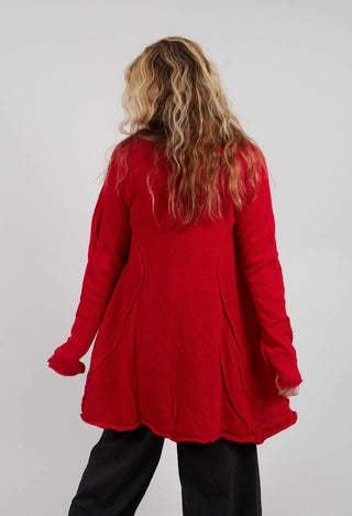 Jumper with Fabric Embellishment in Rose - 3890705