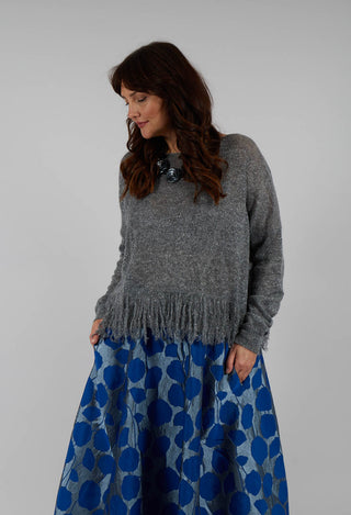 Sparkly Sweater in Medium Grey