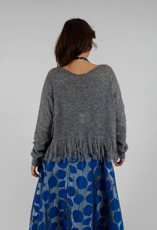 Sparkly Sweater in Medium Grey