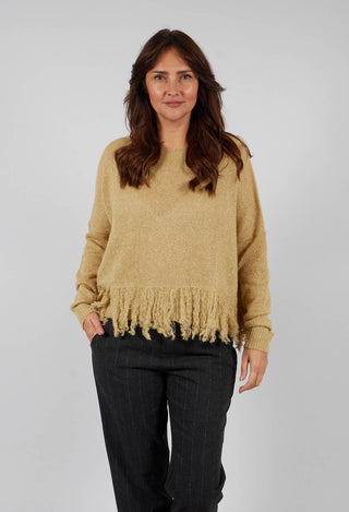 Sparkly Sweater in Golden Yellow