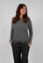 Fringed Sweater in Dark Grey