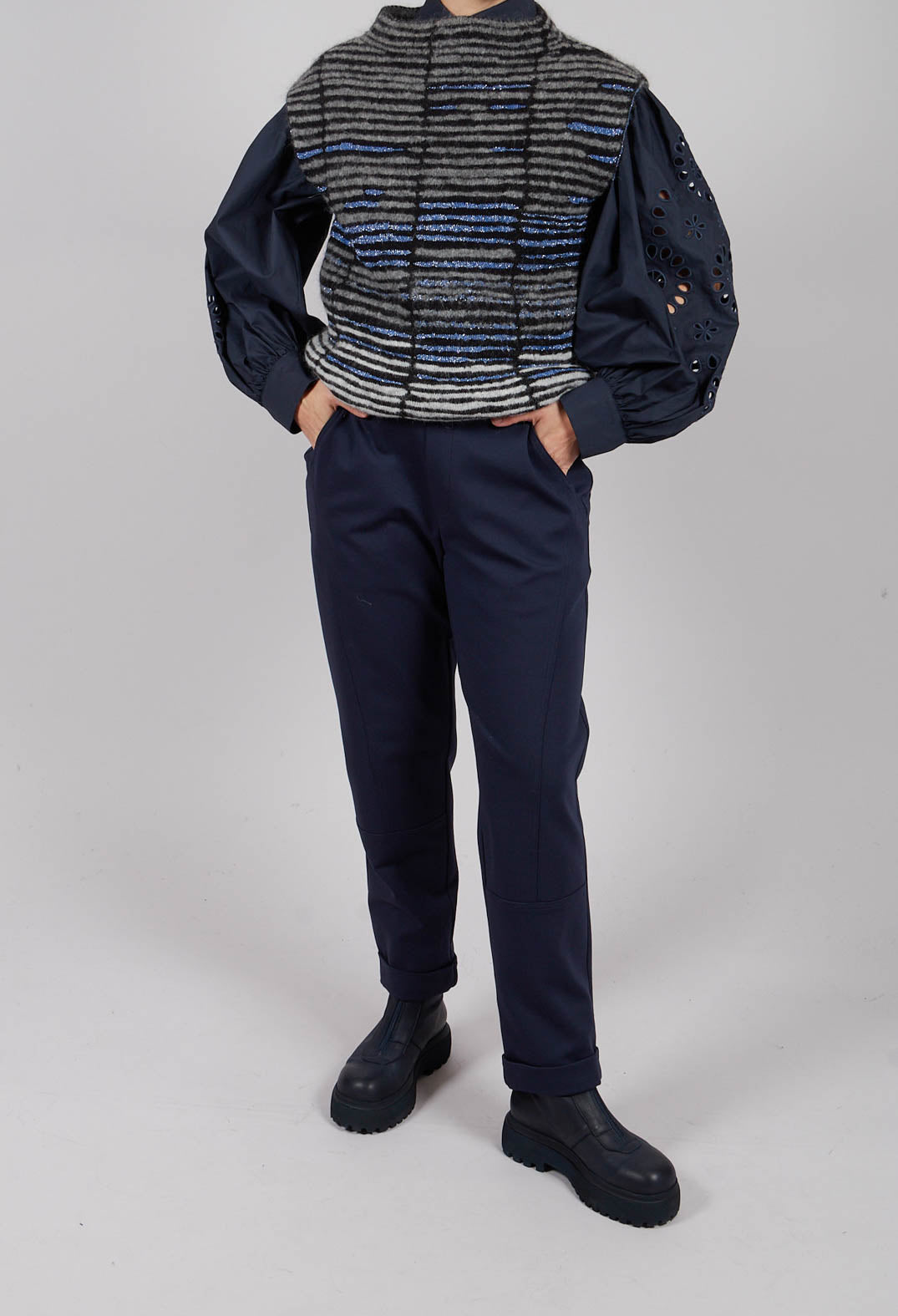 Alex Pants in Midnight Blue