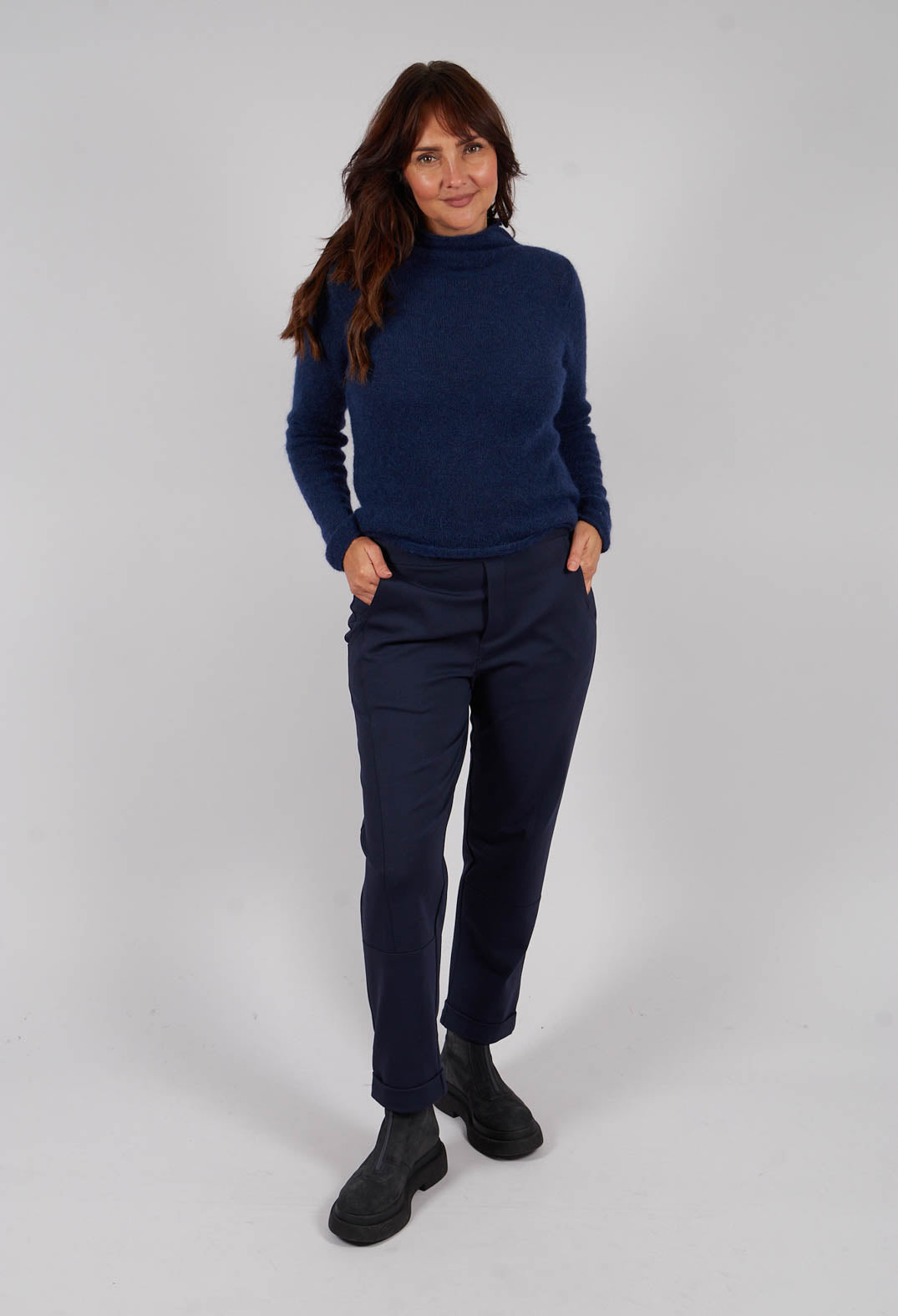 Alex Pants in Midnight Blue