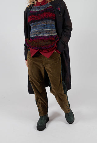 Tapered Leg Pant in Original Green