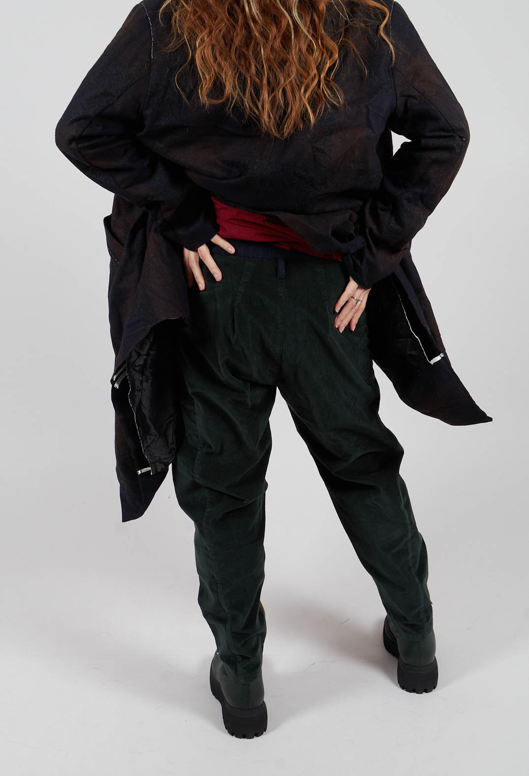 Tapered Leg Pant in Original Green