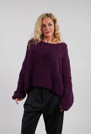 Pullover in Bordo