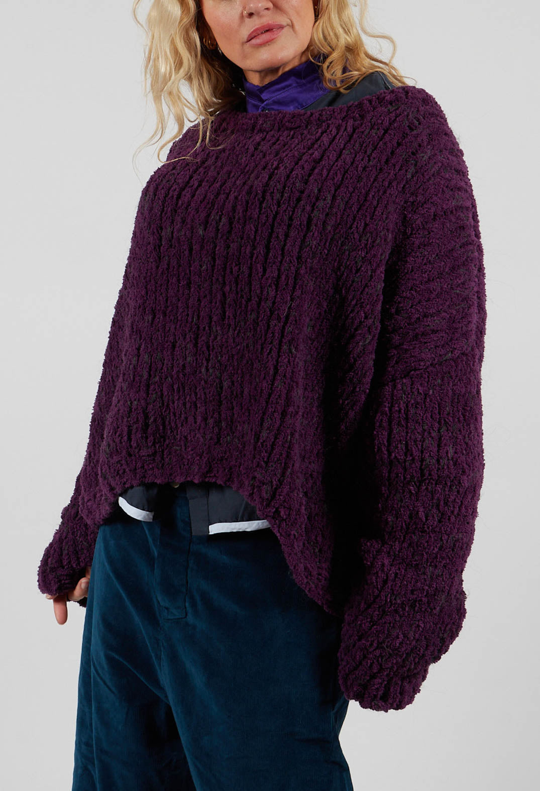 Pullover in Bordo