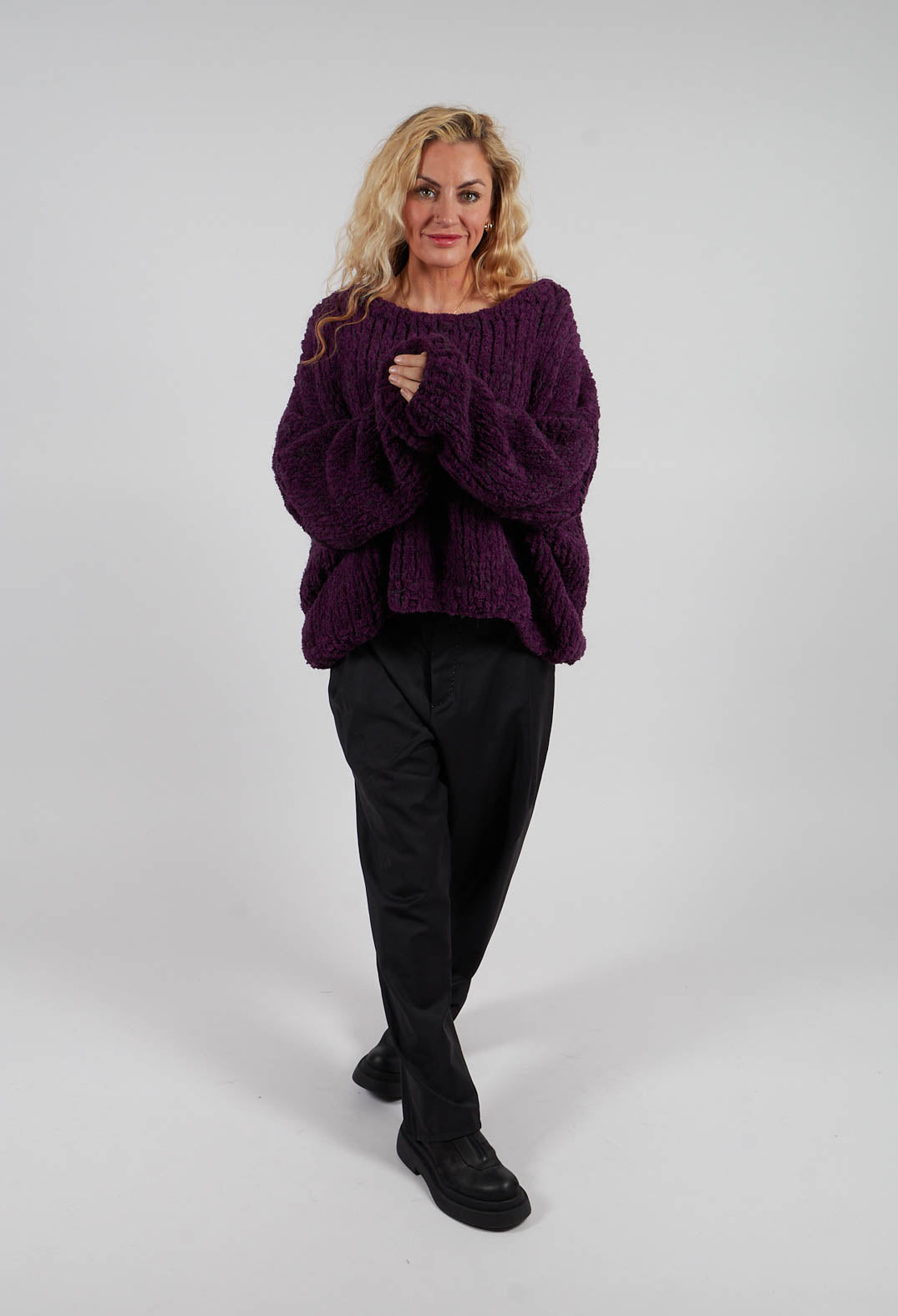 Pullover in Bordo