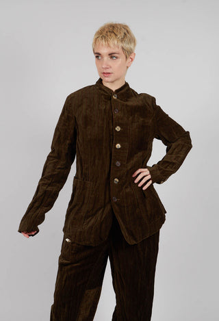 Ieme Velvet Jacket in Striped Velvet