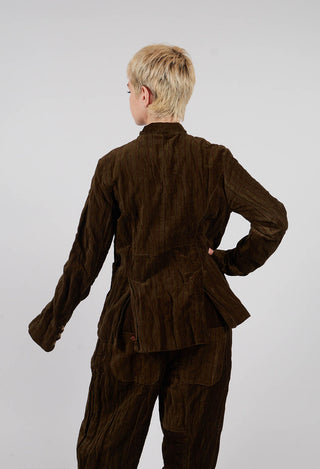 Ieme Velvet Jacket in Striped Velvet