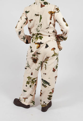 Pleat Front Trousers in Autome Vert