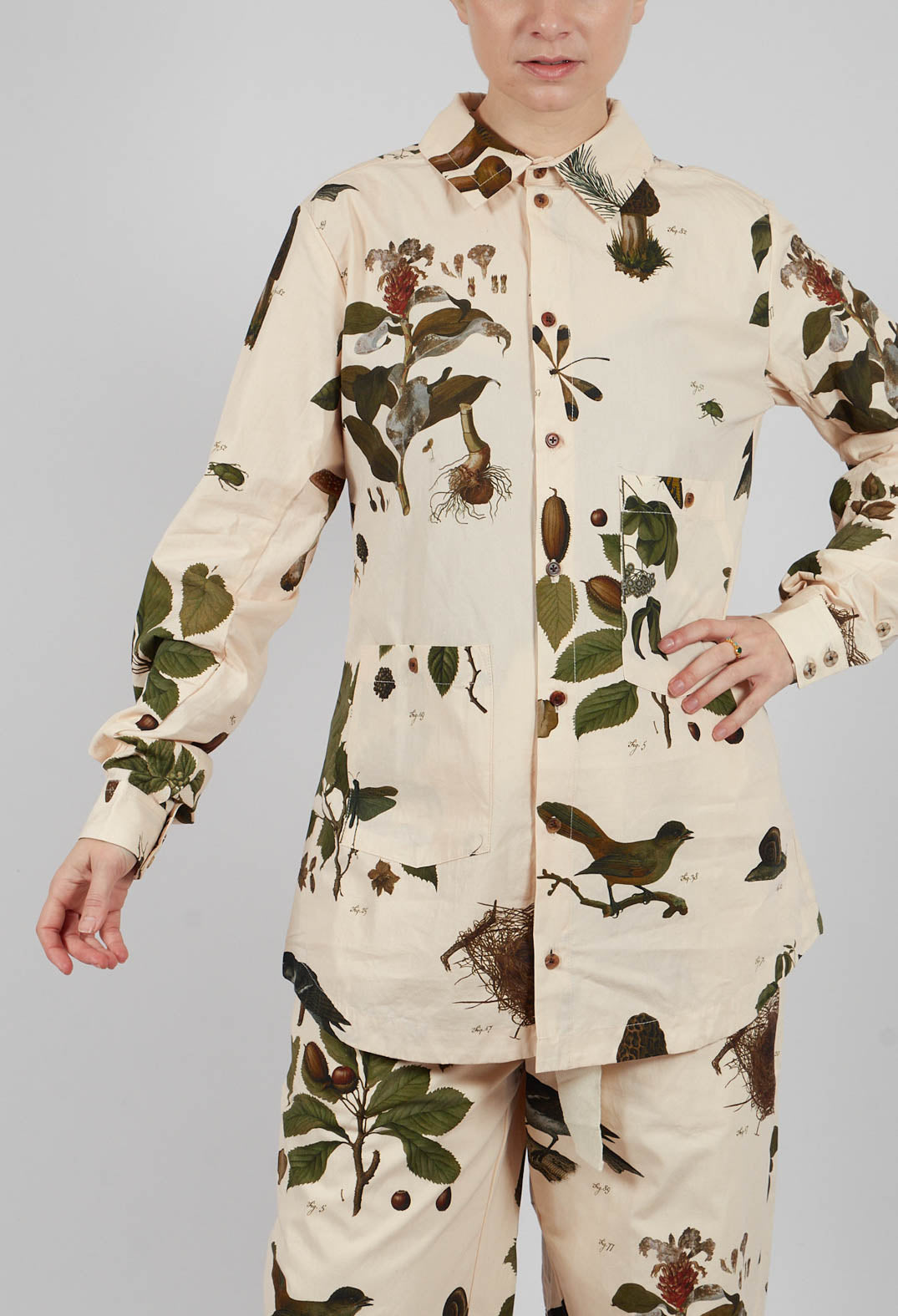 Classic Shirt in Autome Vert