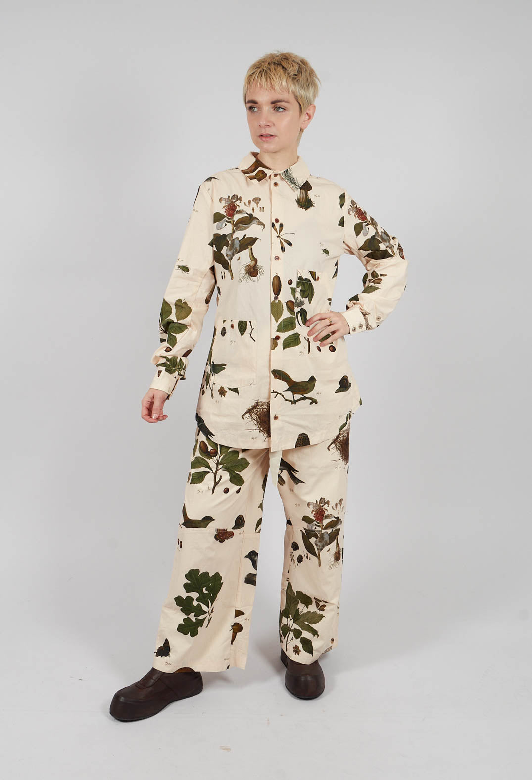 Classic Shirt in Autome Vert