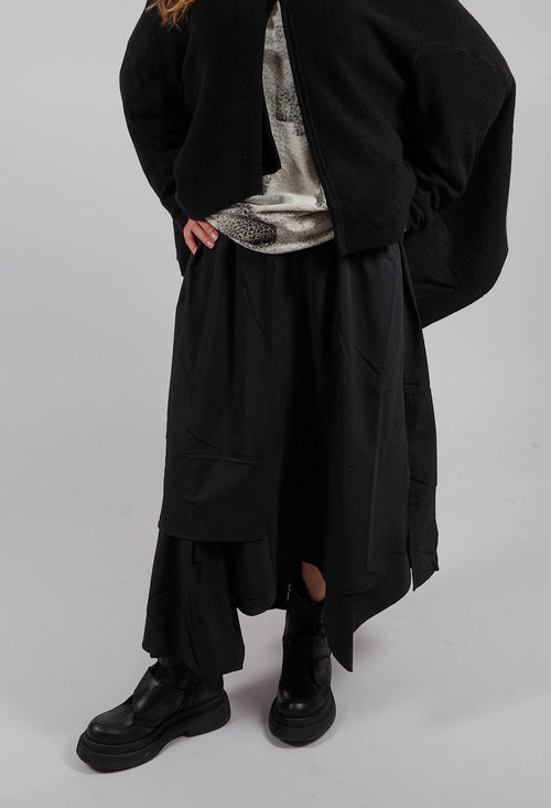 Layered Skirt in Black