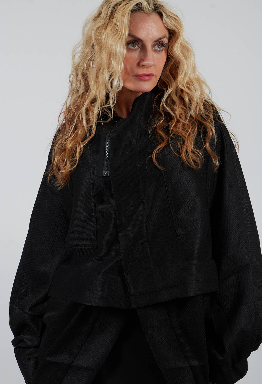Bat Wing Jacket in Black