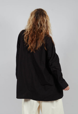 Asymmetric Shirt in Black