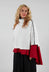 Stitch Detail Jumper in White