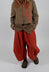 Wide Leg Trouser in Orange