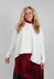 Asymmetric Jumper in White