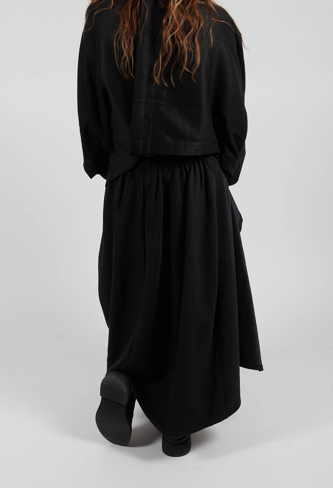 Wrap Style Skirt in Black
