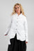 V Hem Shirt in White