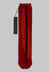 Line Sock in Red