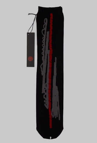 Line Sock in Black