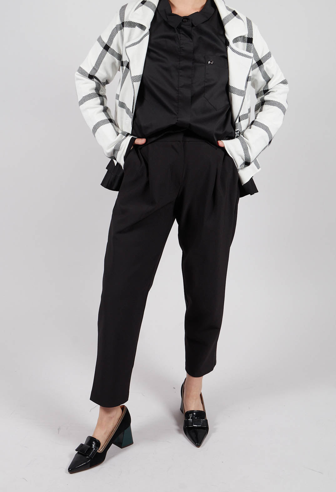 Tailored Trousers in Black