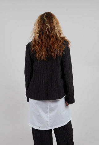 Split Jacket in Anthrazite