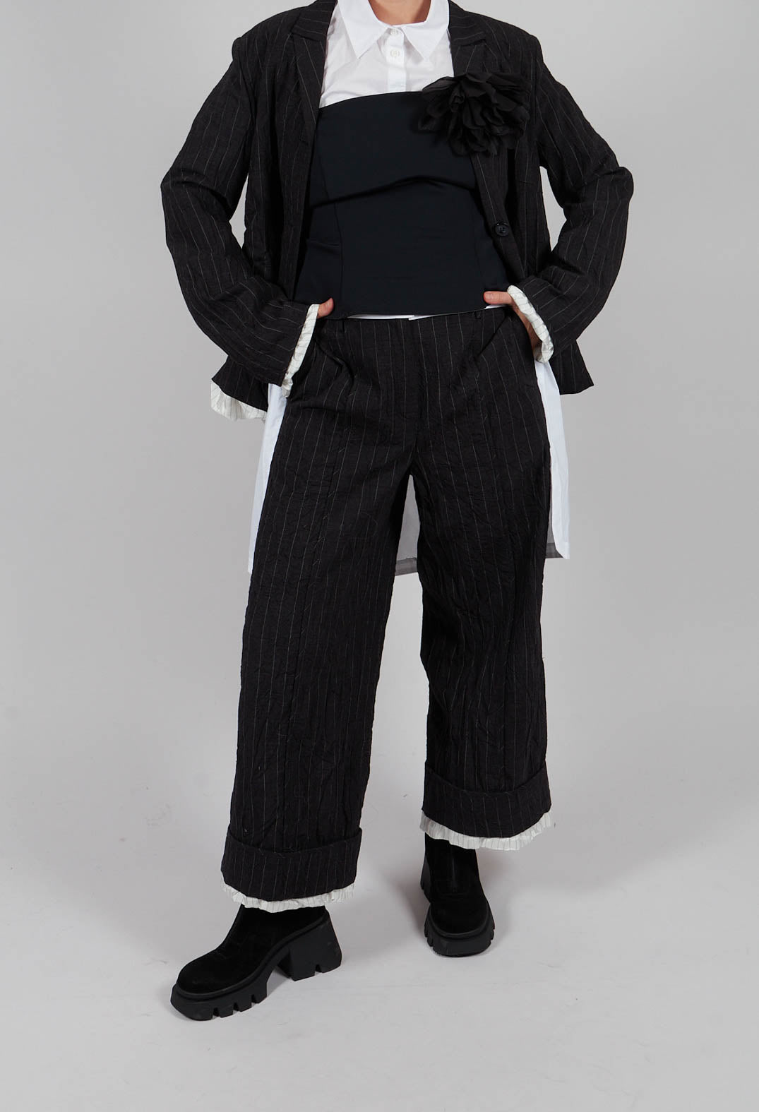 Spok Trousers in Anthrazite