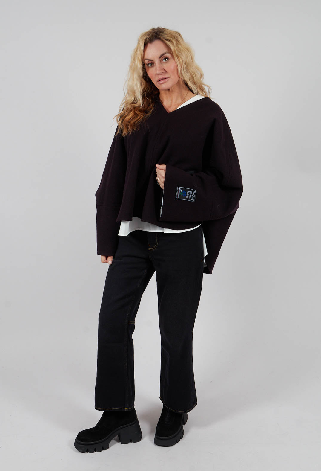 Omara Top in Brown