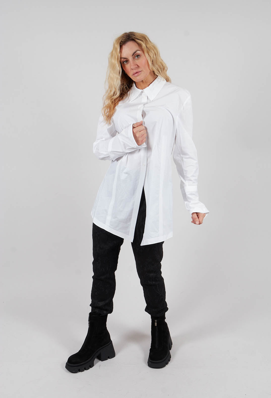 Cinda Shirt in White