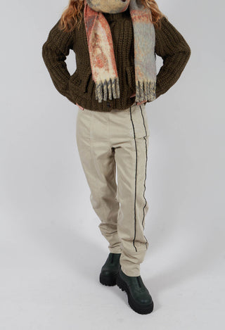 Nia Trousers in Beige