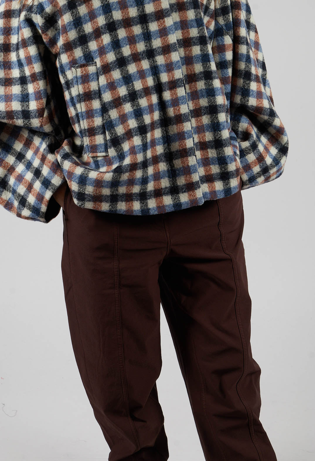Win Trousers in Brown
