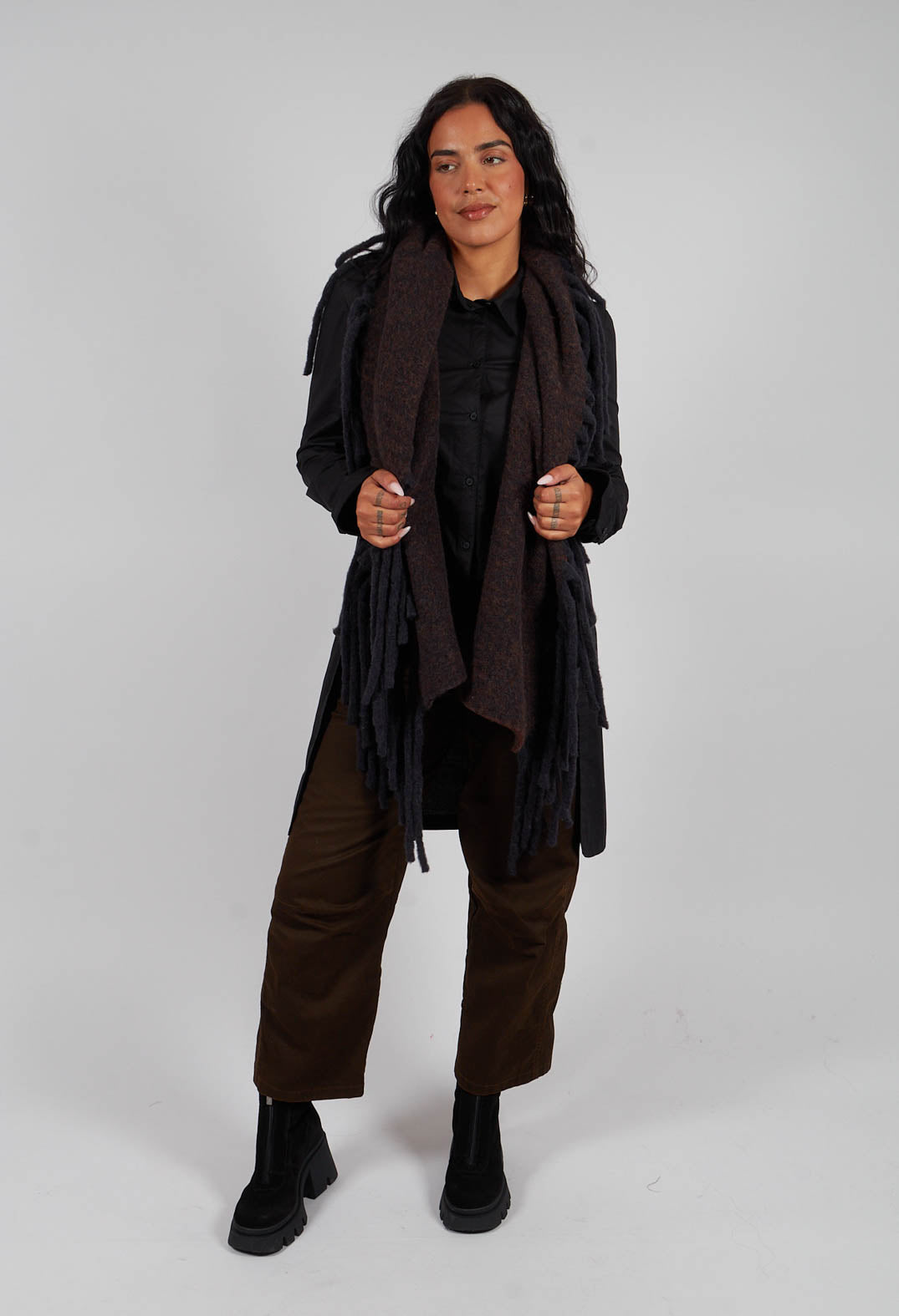 Mille Scarf in Brown