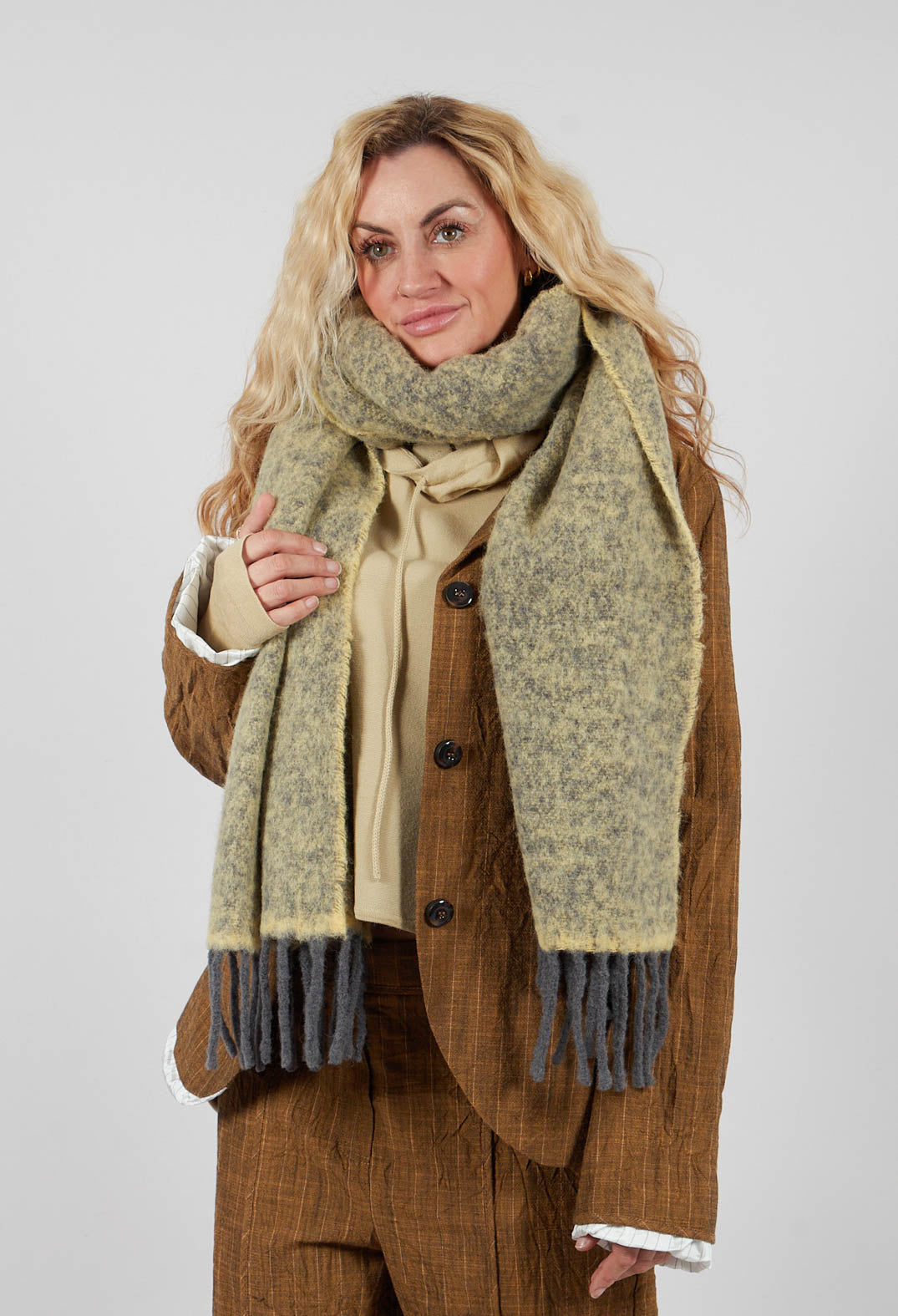Nura Scarf in Yellow