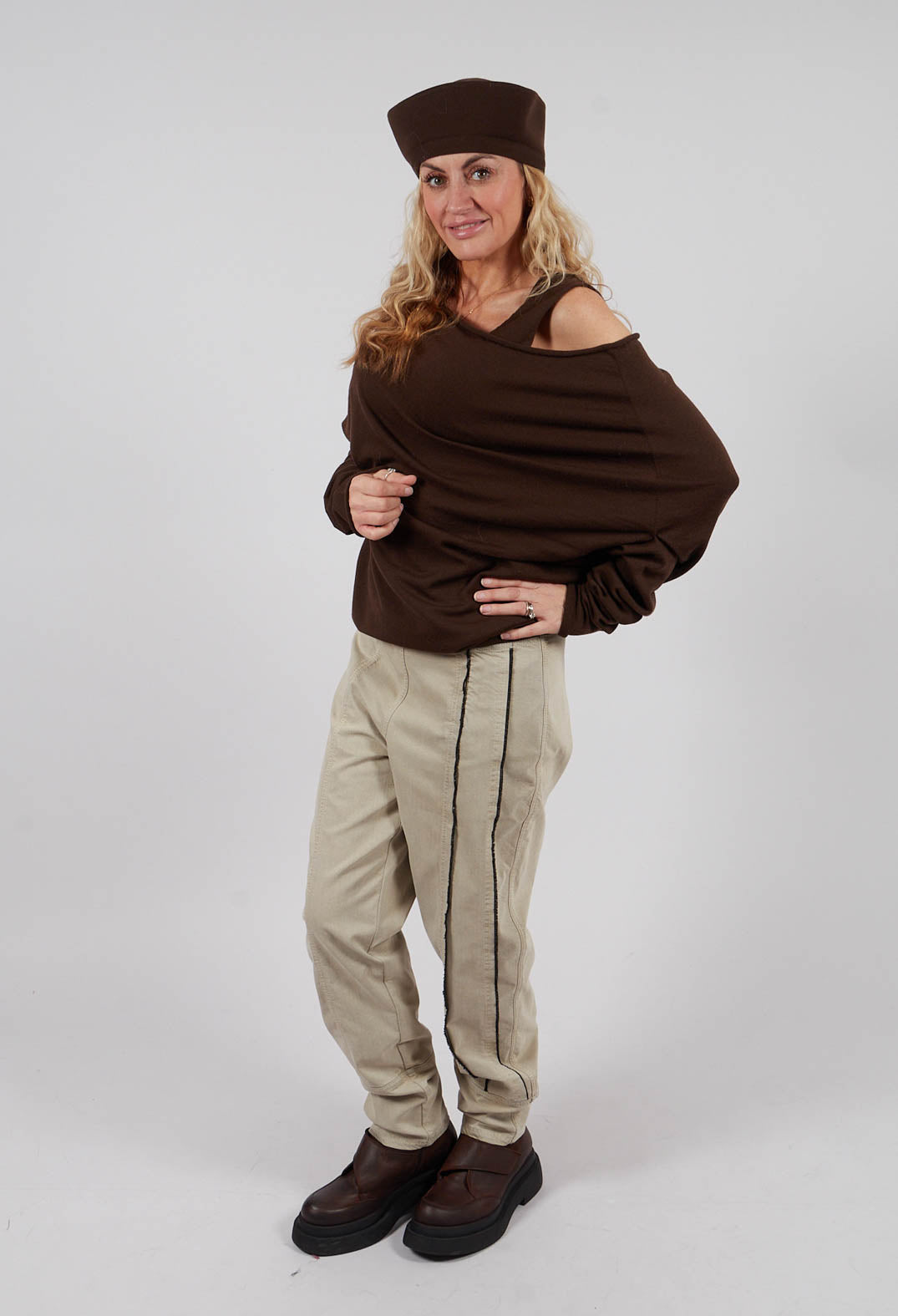 High Jumper in Brown