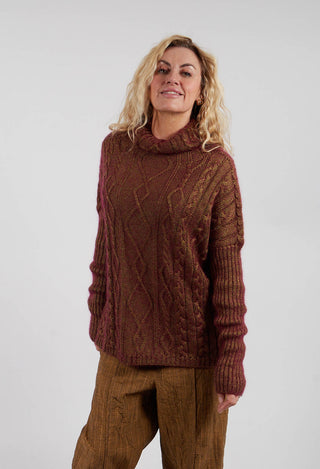 Finto Jumper in Purple