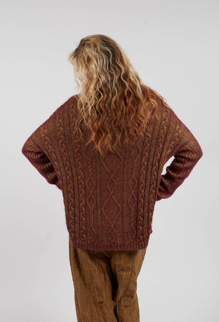 Finto Jumper in Purple