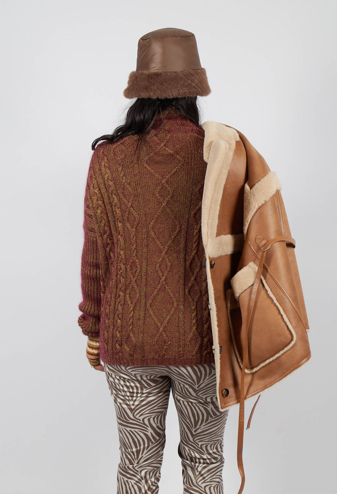 Finto Jumper in Purple