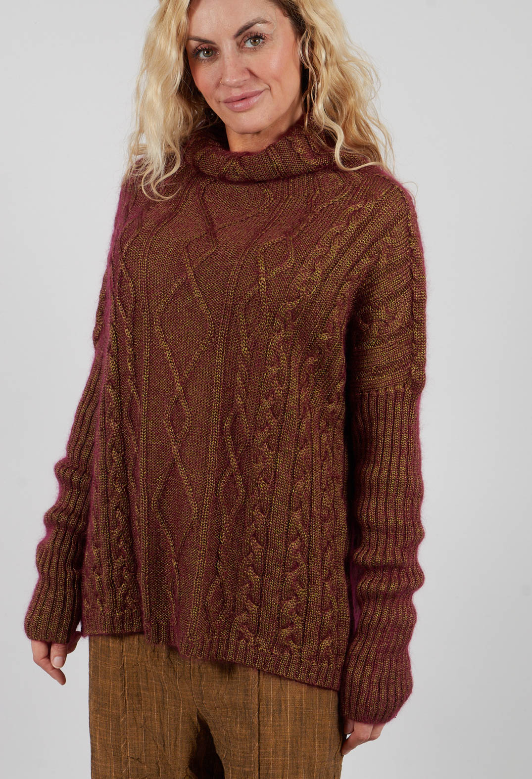Finto Jumper in Purple