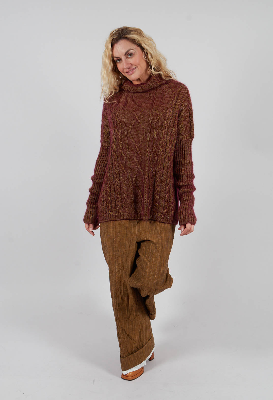 Finto Jumper in Purple