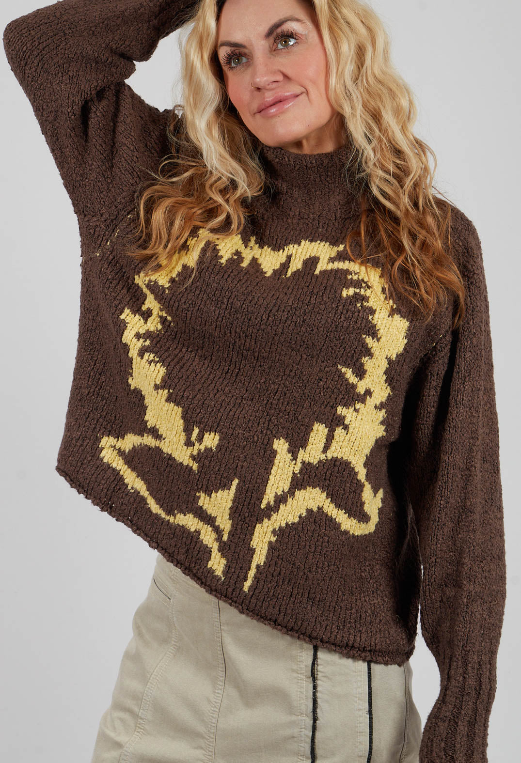 Iggy Jumper in Brown