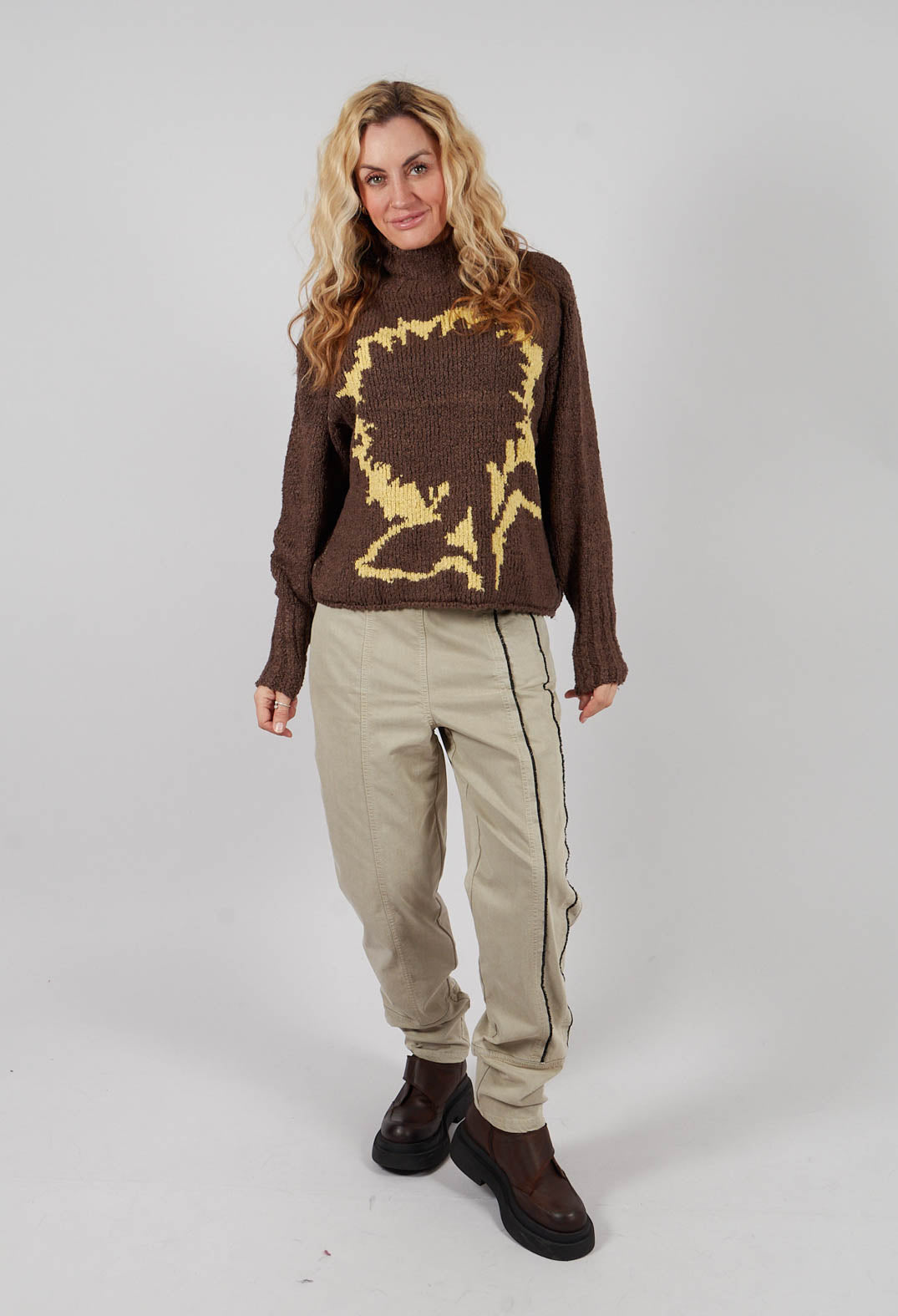 Iggy Jumper in Brown