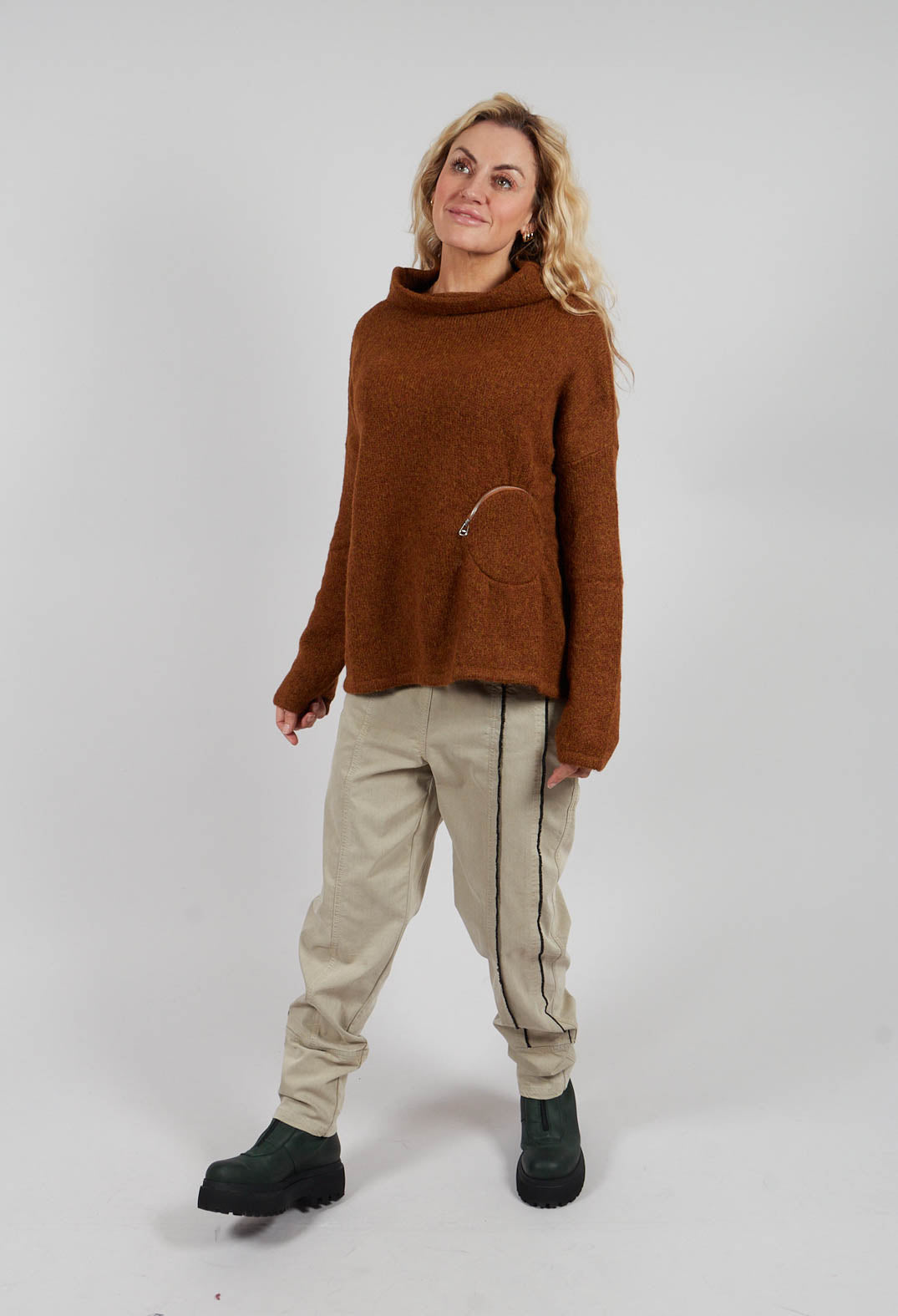 Golda Jumper in Orange