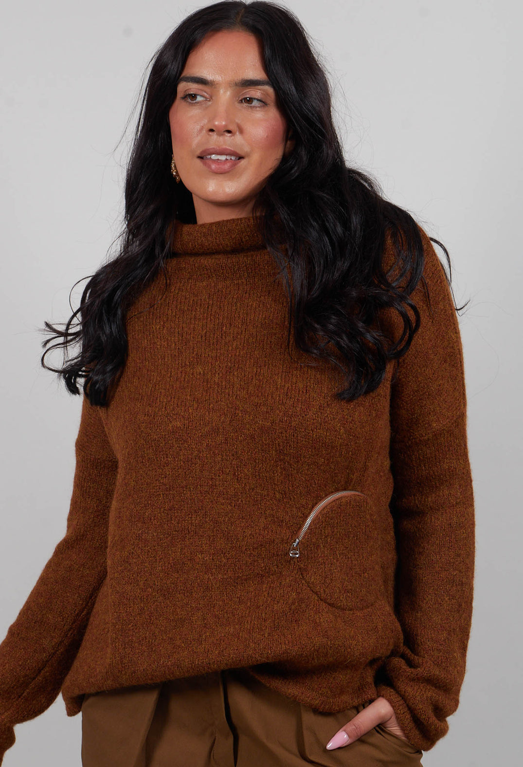 Golda Jumper in Orange