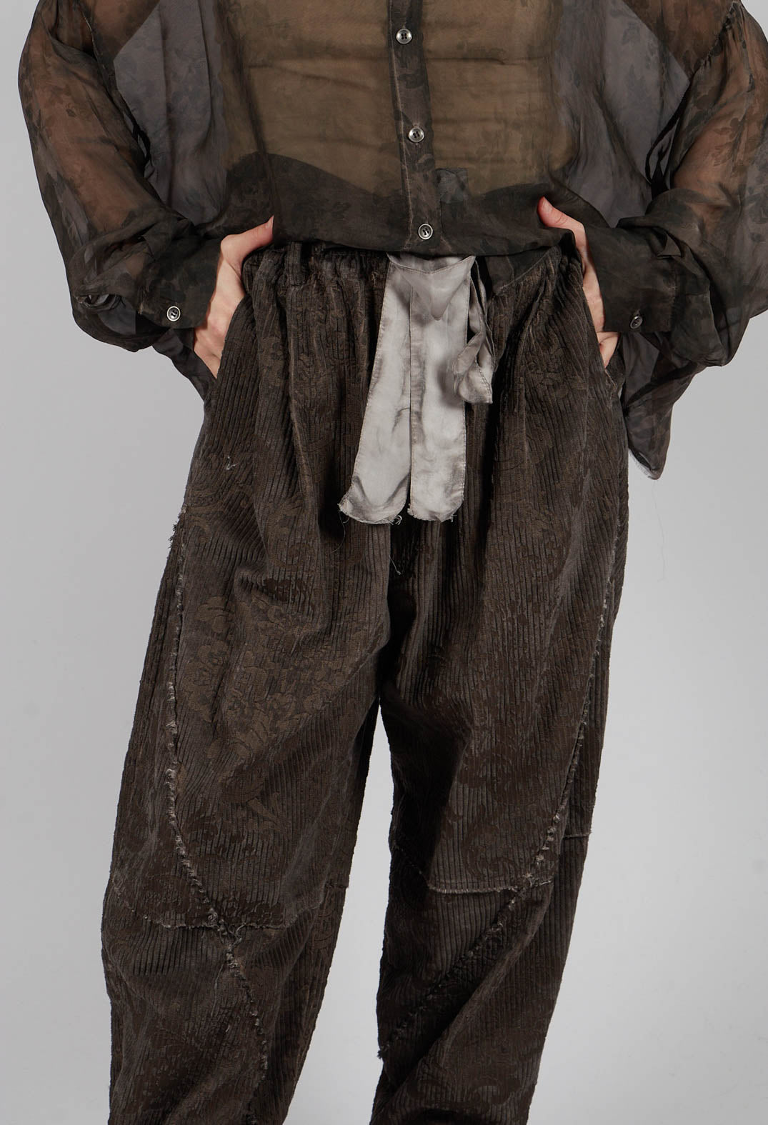 Tulip Trousers in Bengal Brown