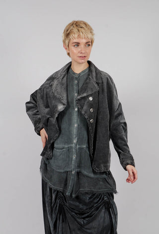 Boxy Jacket in Ash Grey