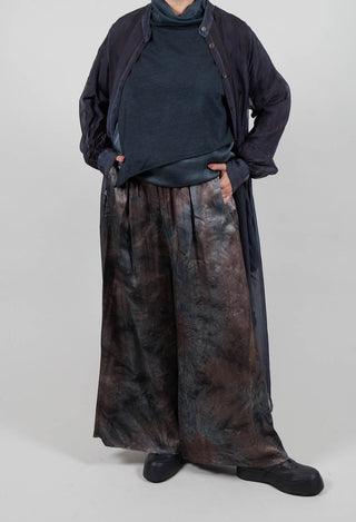 Palazzo Trousers in Bengal Brown